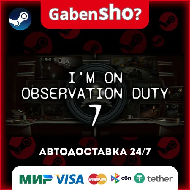 I'm on Observation Duty 7 СТИМ Steam Gift