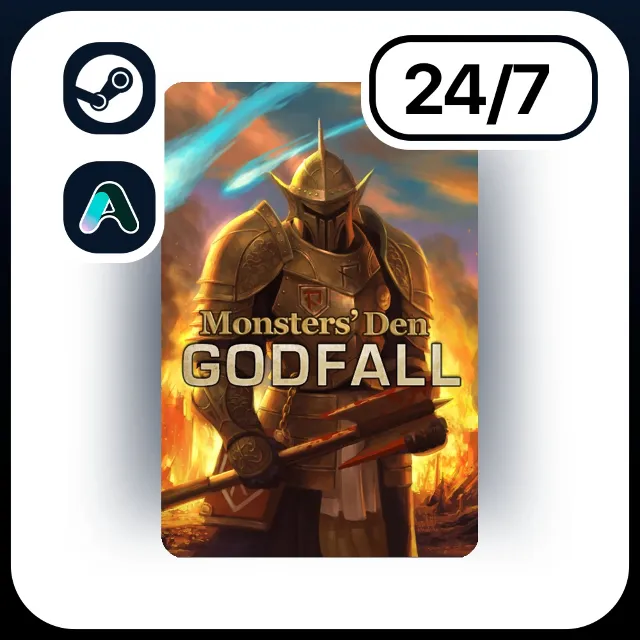 АВТО MONSTERS' DEN: GODFALL \ STEAM ПОДАРКОМ ДЛЯ KZ | RU | UA | CIS 24/7