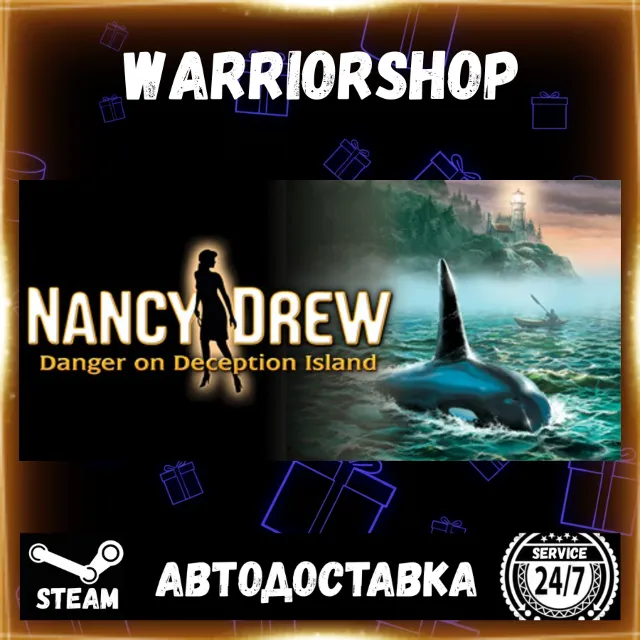 Nancy Drew®: Danger on Deception Island Выбор Региона Стим STEAM GIFT АВТО 24/7