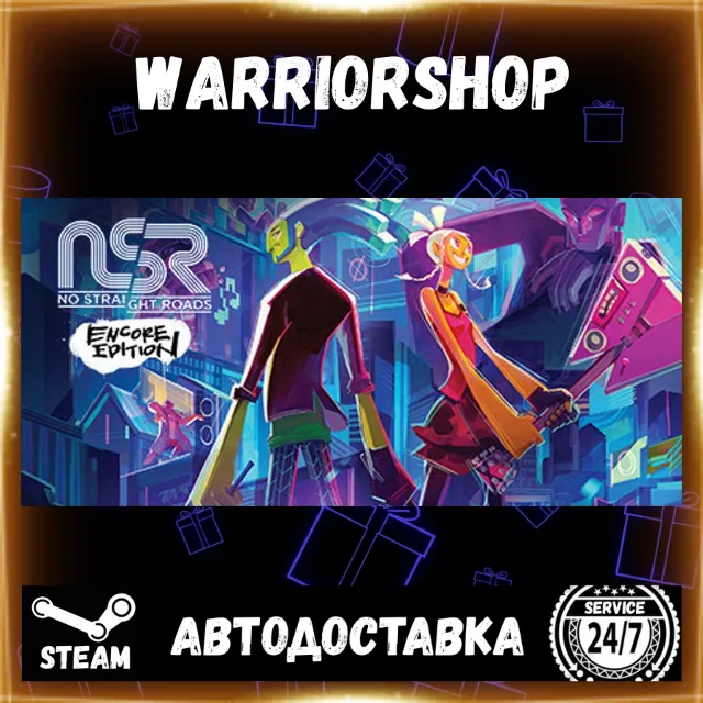 No Straight Roads: Encore Edition Выбор Региона Стим STEAM GIFT АВТО 24/7 ГАРАНТИЯ
