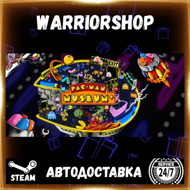 PAC-MAN MUSEUM+ Выбор Региона Стим STEAM GIFT АВТО 24/7 ГАРАНТИЯ