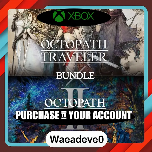 Lote de OCTOPATH TRAVELER y OCTOPATH TRAVELER II Xbox – Purchase for Your Account