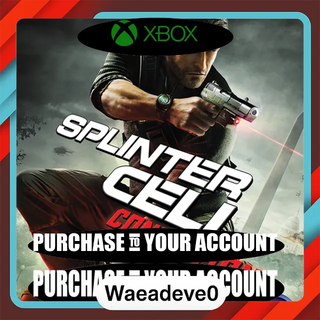 Tom Clancy's Splinter Cell® Conviction™ Xbox – Purchase for Your Account