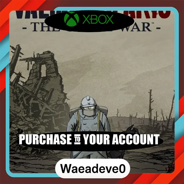Valiant Hearts: The Great War Xbox – Purchase for Your Account