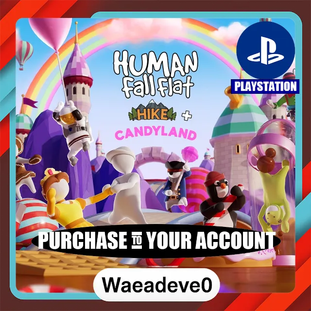 Human: Fall Flat PS4 &amp; PS5 – PlayStation (PSN) – Purchase in Your Account