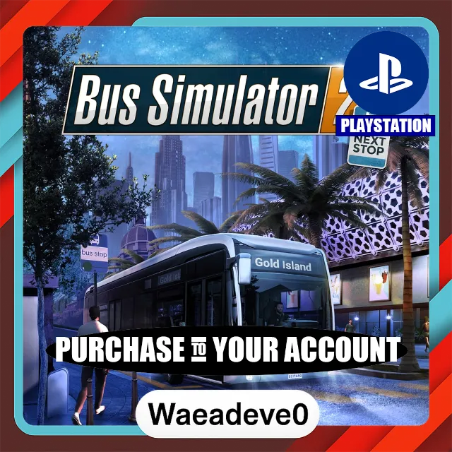 Bus Simulator 21 Next Stop – PlayStation (PSN) – Purchase in Your Account