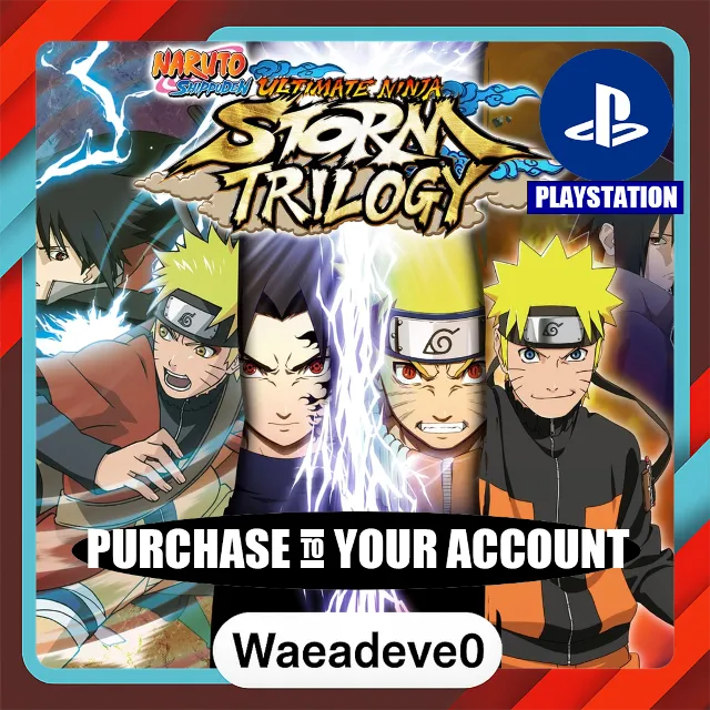 NARUTO SHIPPUDEN: Ultimate Ninja STORM Trilogy – PlayStation (PSN) – Purchase in Your