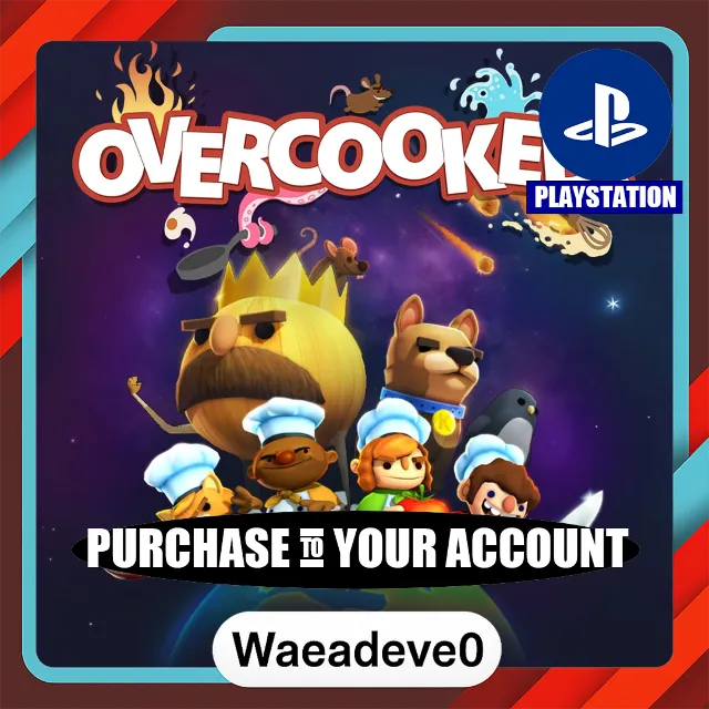 Overcooked – PlayStation (PSN) – Purchase in Your Account