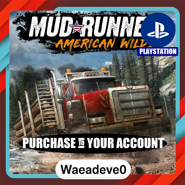MudRunner - American Wilds Edition – PlayStation (PSN) – Purchase in Your Account