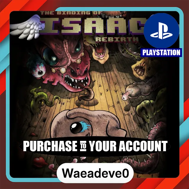 The Binding of Isaac: Rebirth – PlayStation (PSN) – Purchase in Your Account