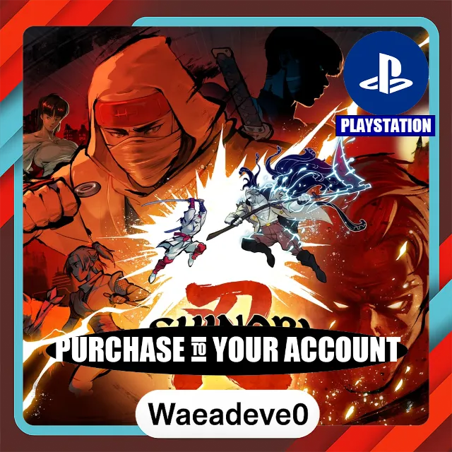 SHINOBI: Art of Vengeance PS4 &amp; PS5 – PlayStation (PSN) – Purchase in Your Account