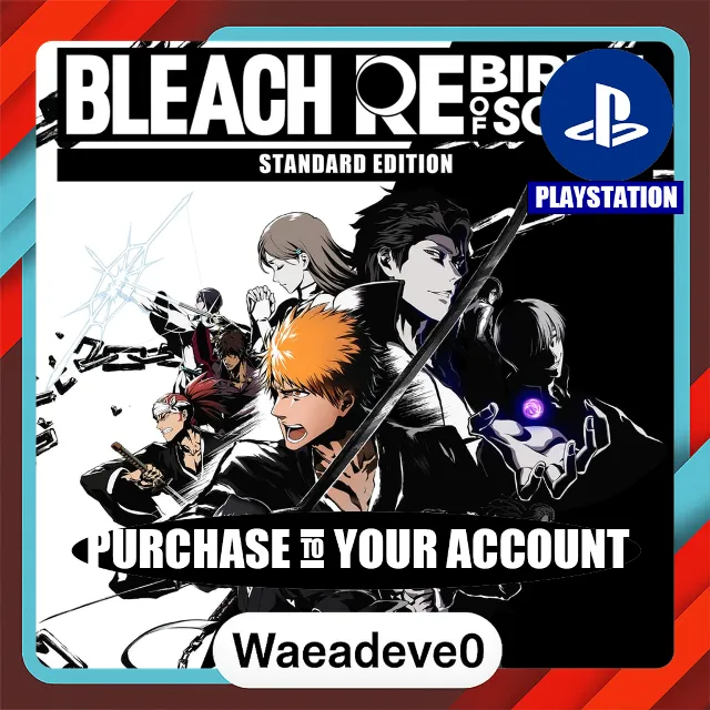 BLEACH Rebirth of Souls PS4 &amp; PS5 – PlayStation (PSN) – Purchase in Your Account