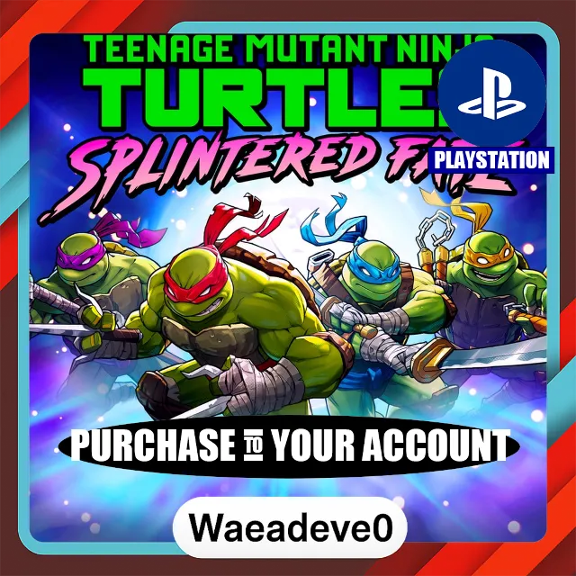 Teenage Mutant Ninja Turtles: Splintered Fate – PlayStation (PSN) – Purchase in Your
