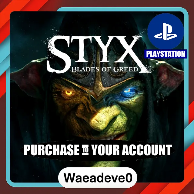 Styx: Blades of Greed – PlayStation (PSN) – Purchase in Your Account