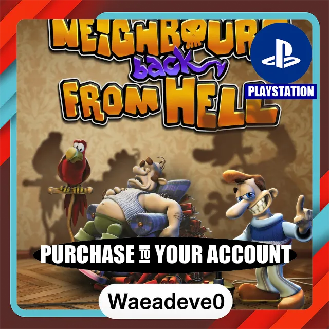 Neighbours back From Hell – PlayStation (PSN) – Purchase in Your Account