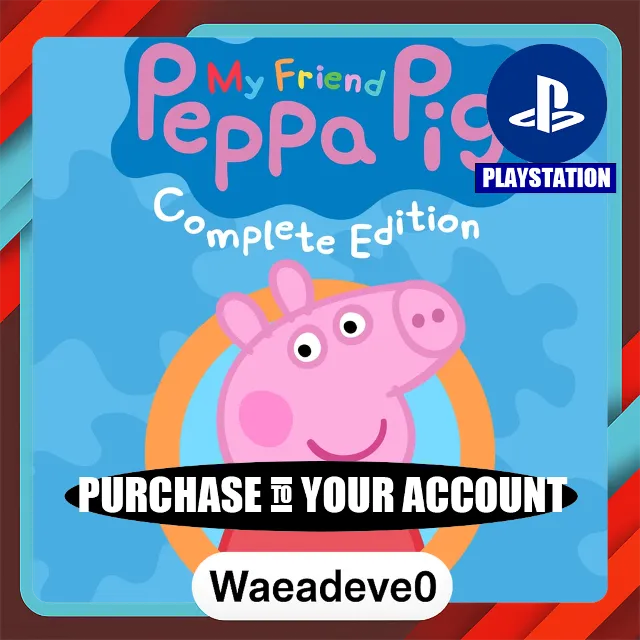My Friend Peppa Pig: Complete Edition – PlayStation (PSN) – Purchase in Your Account