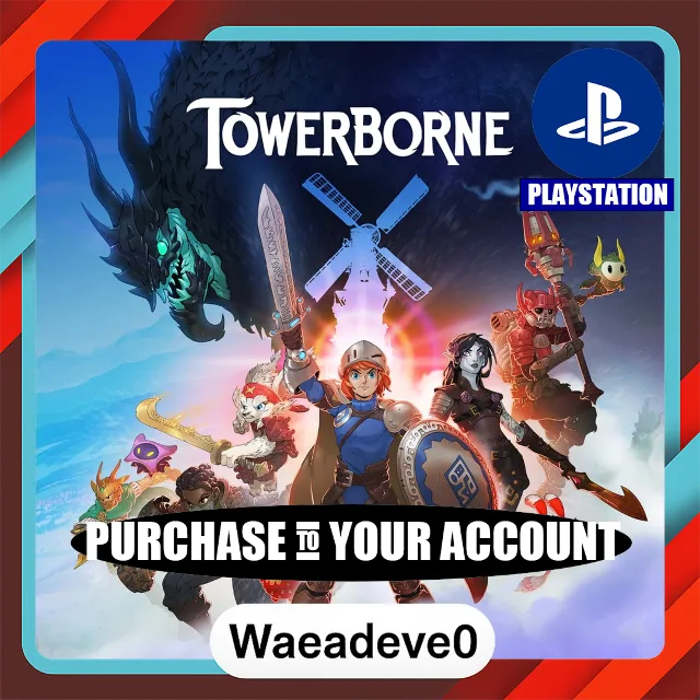 Towerborne – PlayStation (PSN) – Purchase in Your Account