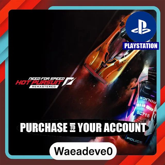 Need for Speed™ Hot Pursuit Remastered – PlayStation (PSN) – Purchase in Your Account