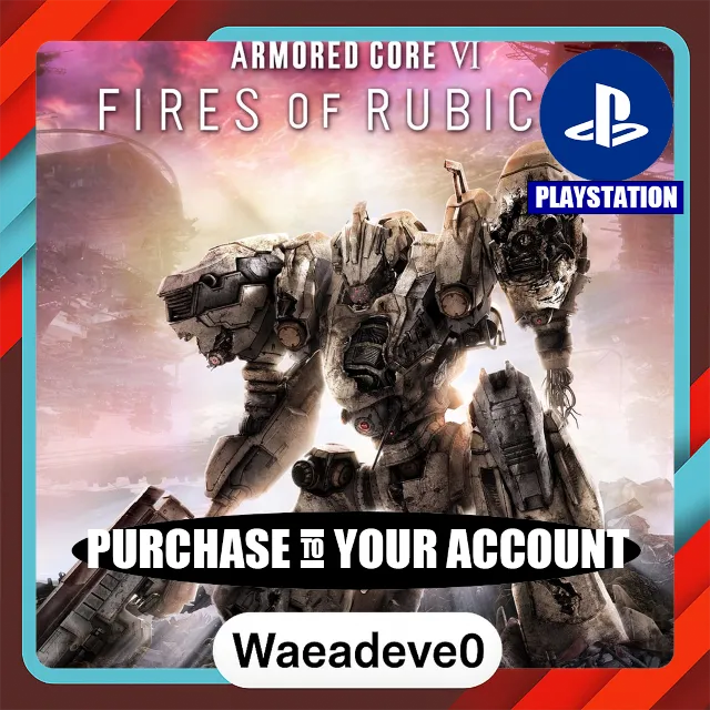 ARMORED CORE™ VI FIRES OF RUBICON™ PS4 &amp; PS5 – PlayStation (PSN) – Purchase in Your A