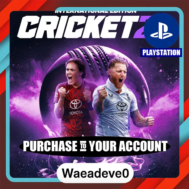 Cricket 26 - The Official Game of the Ashes – PlayStation (PSN) – Purchase in Your Ac