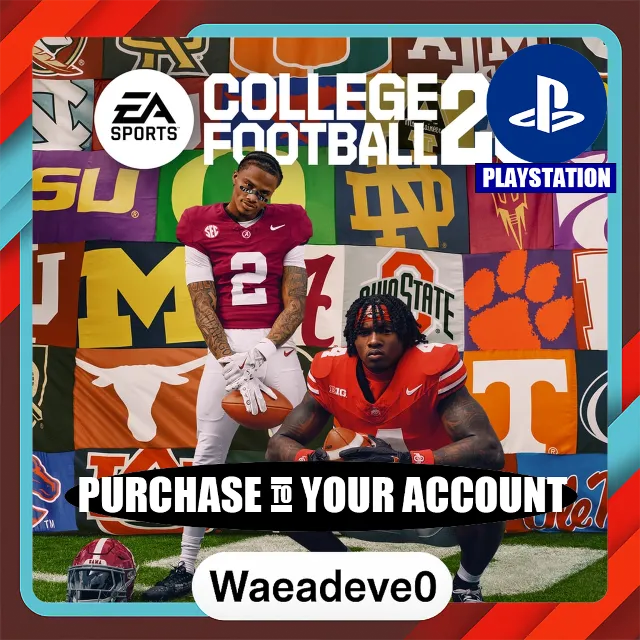 EA SPORTS™ College Football 26 – PlayStation (PSN) – Purchase in Your Account