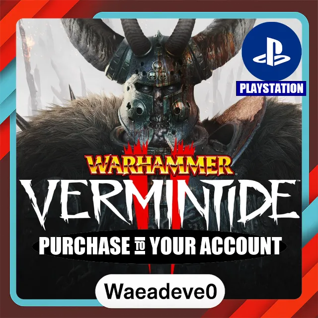 Warhammer: Vermintide 2 – PlayStation (PSN) – Purchase in Your Account