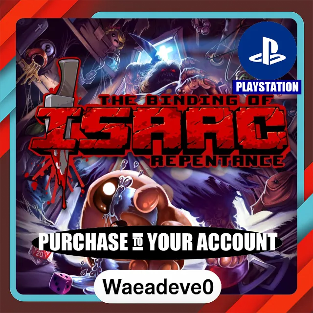 The Binding of Isaac: Repentance – PlayStation (PSN) – Purchase in Your Account