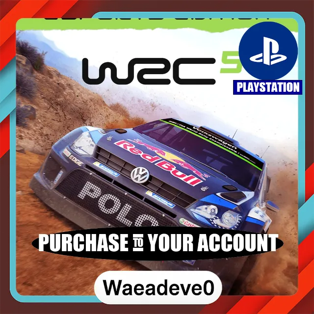 WRC 5 eSports Edition – PlayStation (PSN) – Purchase in Your Account