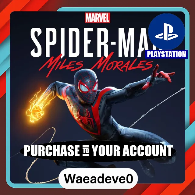 Marvel's Spider-Man: Miles Morales PS4 &amp; PS5 – PlayStation (PSN) – Purchase in Your A