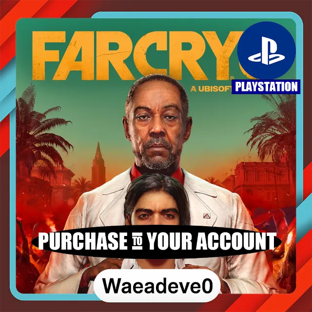 FAR CRY®6 Standard Edition PS4 &amp; PS5 – PlayStation (PSN) – Purchase in Your Account