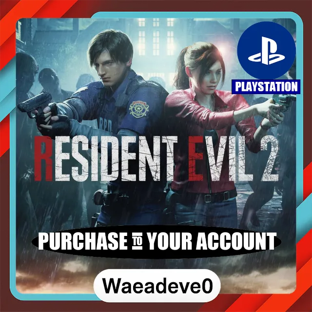 RESIDENT EVIL 2 – PlayStation (PSN) – Purchase in Your Account