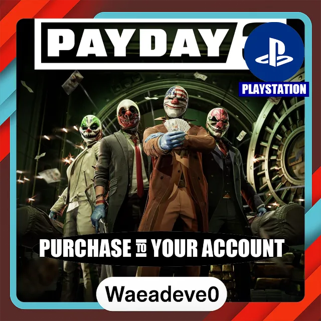 PAYDAY 3 – PlayStation (PSN) – Purchase in Your Account