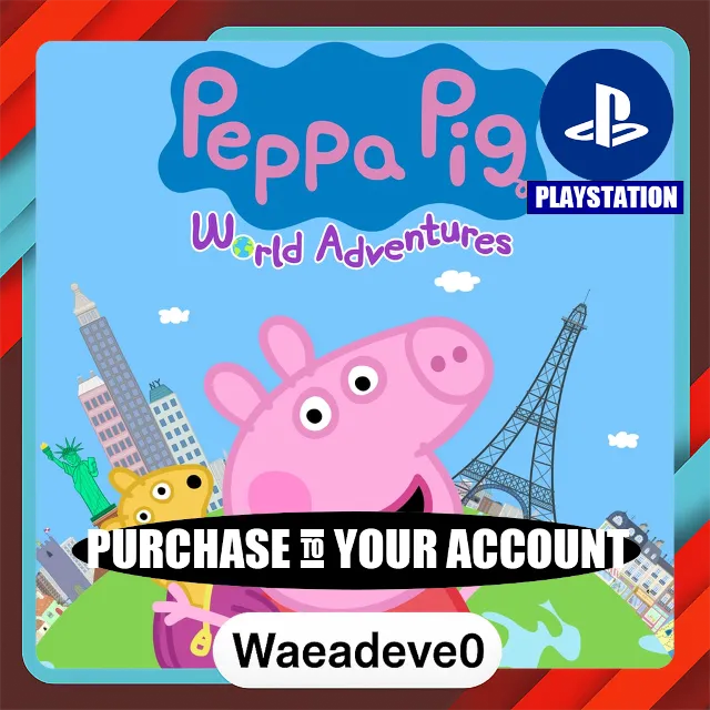 Peppa Pig: World Adventures – PlayStation (PSN) – Purchase in Your Account