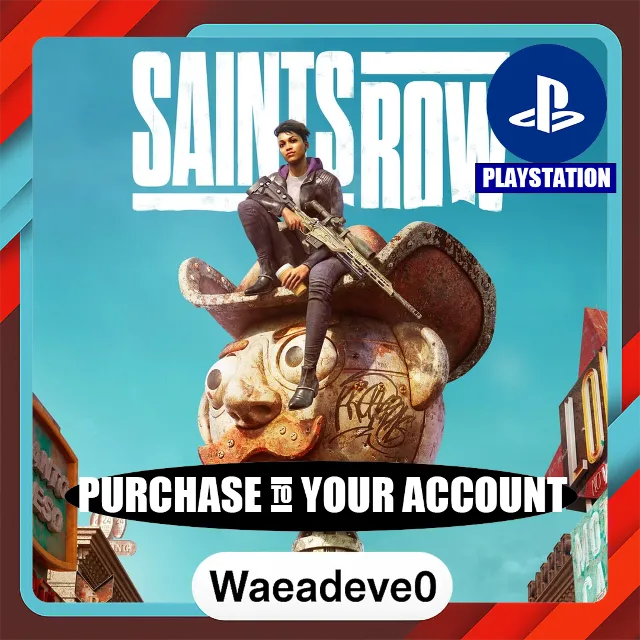 Saints Row PS4&amp;PS5 – PlayStation (PSN) – Purchase in Your Account