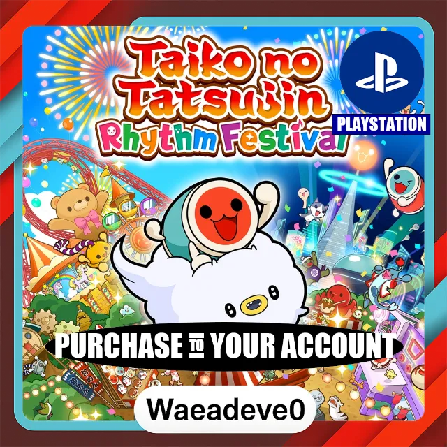 Taiko no Tatsujin: Rhythm Festival – PlayStation (PSN) – Purchase in Your Account