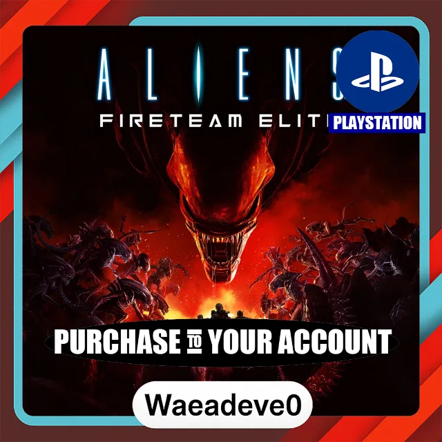 Aliens: Fireteam Elite PS4 &amp; PS5 – PlayStation (PSN) – Purchase in Your Account