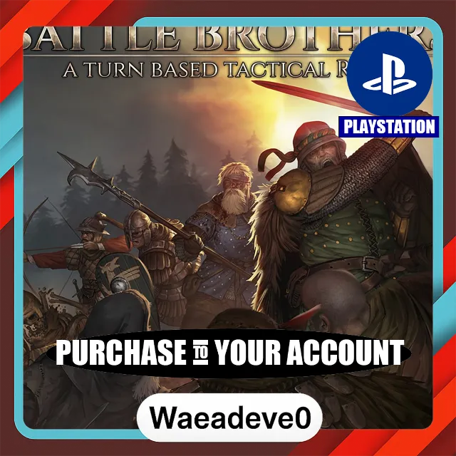 Battle Brothers – PlayStation (PSN) – Purchase in Your Account