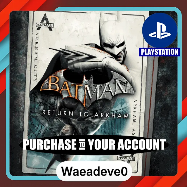 Batman: Return to Arkham – PlayStation (PSN) – Purchase in Your Account