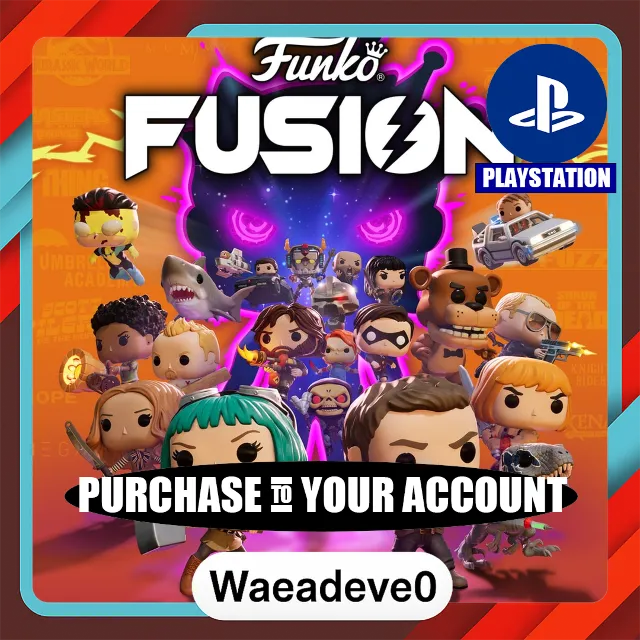 Funko Fusion – PlayStation (PSN) – Purchase in Your Account