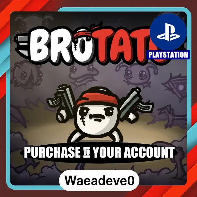 Brotato PS4 &amp; PS5 – PlayStation (PSN) – Purchase in Your Account