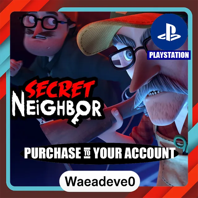 Secret Neighbor – PlayStation (PSN) – Purchase in Your Account