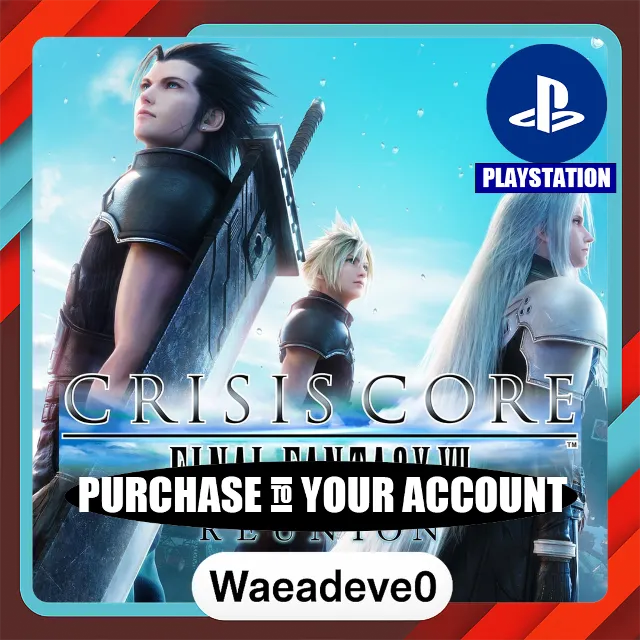 CRISIS CORE –FINAL FANTASY VII– REUNION PS4 &amp; PS5 – PlayStation (PSN) – Purchase in Y