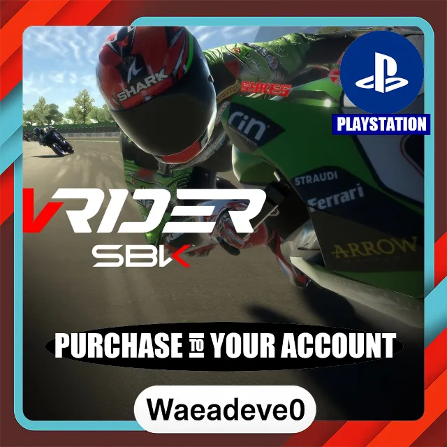 VRider SBK – PlayStation (PSN) – Purchase in Your Account