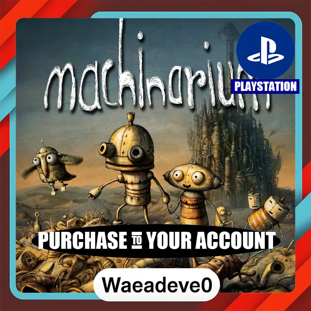 Machinarium – PlayStation (PSN) – Purchase in Your Account