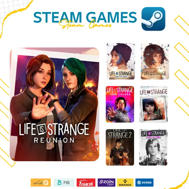 Life is Strange: Reunion Deluxe + Package  +( 7 Games )  ALL DLC | +BONUSES