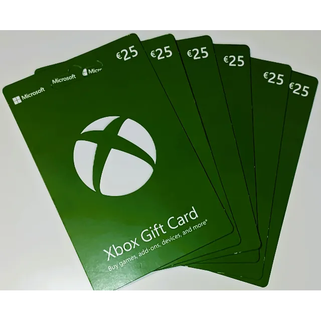 €25.00 |  Xbox Gift Card | EUR | Только Ирландия