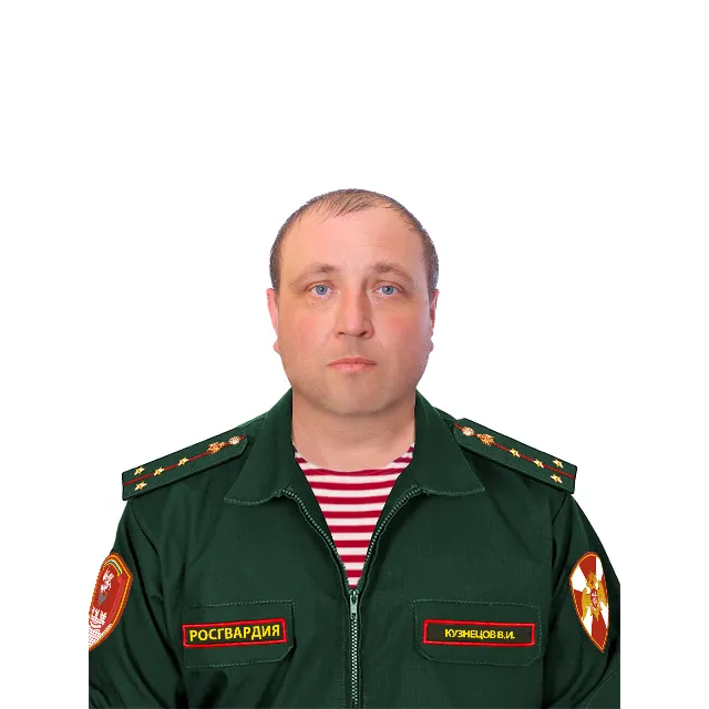 Конструктор офисной формы Росгвардии ВНГ РФ для Photoshop (PSD) 4 в 1 - (Мужская)
