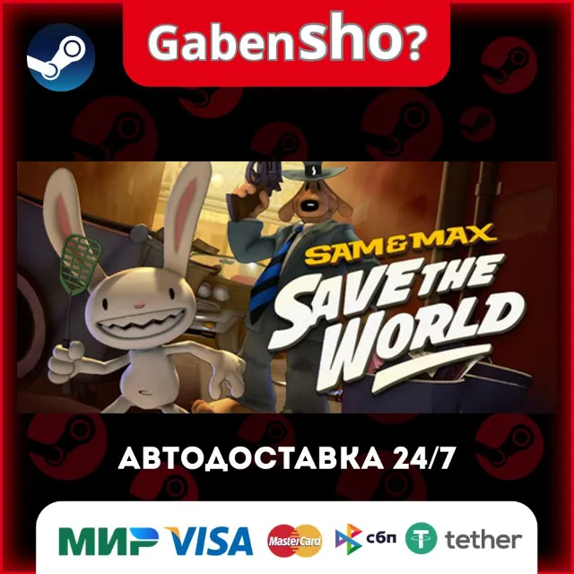 Sam &amp; Max Save the World СТИМ Steam Gift