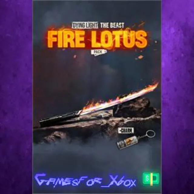 ☀️Dying Light The Beast - Fire Lotus Weapon Pack XBOX DLC
