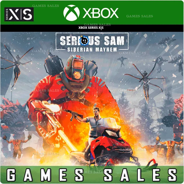 ✅❤️SERIOUS SAM: SIBERIAN MAYHEM❤️XBOX SERIES X|S🔑КЛЮЧ✅